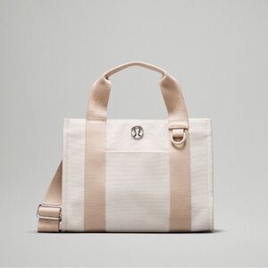 Lululemon Two-Tone Canvas Mini Tote Bag 4.5L